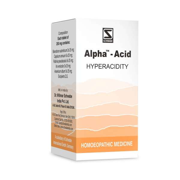 ALPHA-ACID for Acidity | Dr. Willmar Schwabe India