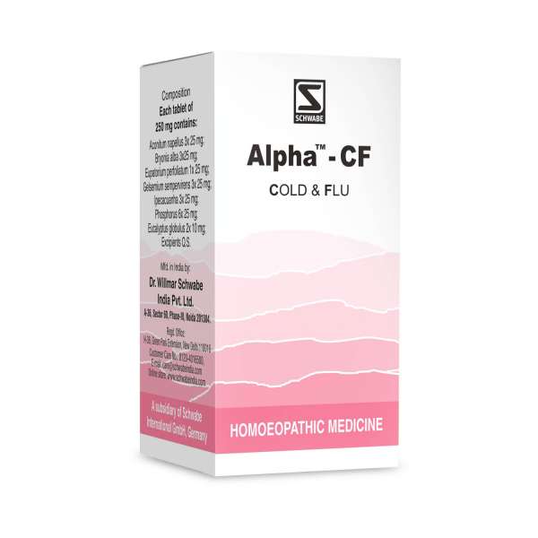 ALPHA-CF for Cold and Flu | Dr. Willmar Schwabe India